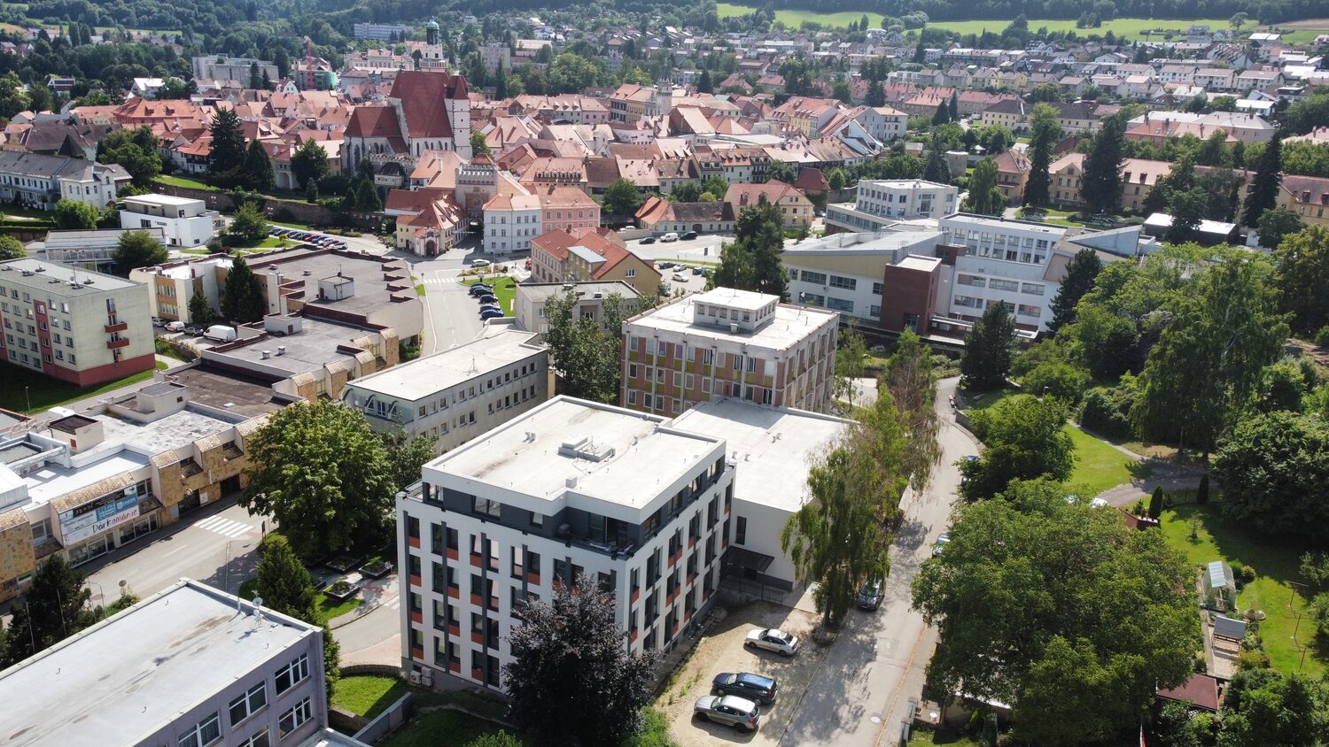 Areál Panorama Residence z výšky